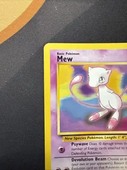 Pokemon Mew #8 Black Star Promo 8 Non Holo WOTC 1999-2000 Vintage - Image 5