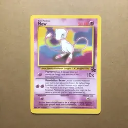 Mew 8 Black Star Promo NM Vintage 1999 WoTC Pokemon Card - Image 1
