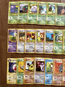 50 Lot - Vintage Japanese Pokemon Card Base Fossil Jungle Rocket Gym Or Neo Sets - Image 3