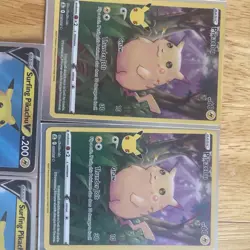 Pokemon Card TCG Lot Of 5 Flying Pikachu Japanese Hologram V - Image 3