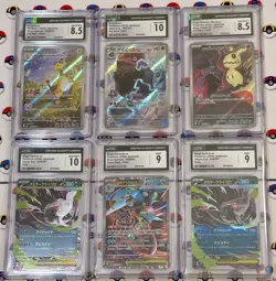 6x Bulk Lot CGC 10, 9, 8.5 Japanese Pokemon Card - Image 1