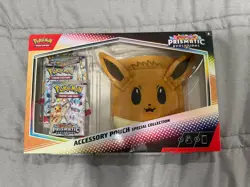 Pokemon TCG Prismatic Evolutions Accessory Pouch Special Collection Box Sealed - Image 1