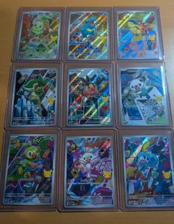 Pokemon First Partner Illustration Collection Series 2 Complete Set 9 Cards - Image 1
