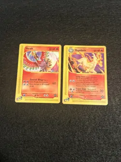 Ho-oh & Rapidash Nintendo Black Star Promo Pokemon Cards MP - Image 1