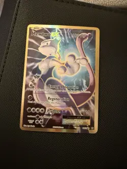 Pokemon Mewtwo EX Full Art Ultra Rare Holo 103/108 Evolutions 180 HP English - Image 1