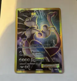 Mewtwo EX Full Art 103/108 XY Evolutions Holo Ultra Rare English 2016 180 HP - Image 1