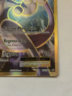 Mewtwo EX Full Art 103/108 XY Evolutions Holo Ultra Rare English 2016 180 HP - Image 2