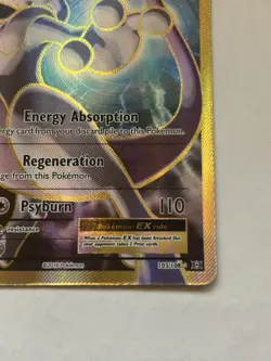 Mewtwo EX Full Art 103/108 XY Evolutions Holo Ultra Rare English 2016 180 HP - Image 3