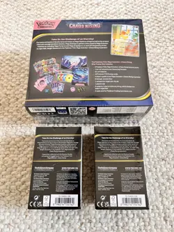 Pokemon TCG Chaos Rising Elite Trainer Box ETB + 2 x Booster Bundle Brand New - Image 2