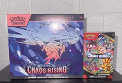 Pokemon TCG Chaos Rising Elite Trainer Box Etb & Booster Bundle - Same Day Ship✅ - Image 1