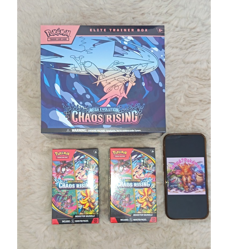 Pokemon TCG: Mega Evolution Chaos Rising Elite Trainer Box & Booster Bundle NEW - Image 1