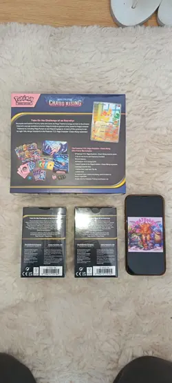 Pokemon TCG: Mega Evolution Chaos Rising Elite Trainer Box & Booster Bundle NEW - Image 2