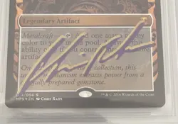 Signed Mox Opal Masterpiece Series: Kaladesh Inventions Foil Beckett 9 Auto 10 - Image 2