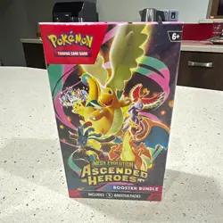 Pokemon TCG Mega Evolution—Ascended Heroes Dragonite Booster Bundle 6 Packs - Image 1