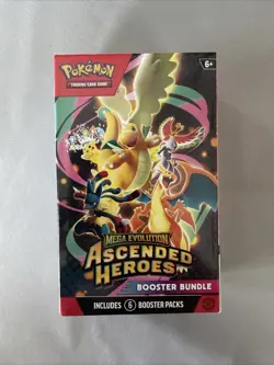 Pokemon TCG Ascended Heroes Chaos Rising Booster Bundles Lot Of 2 New Seal Boxes - Image 2