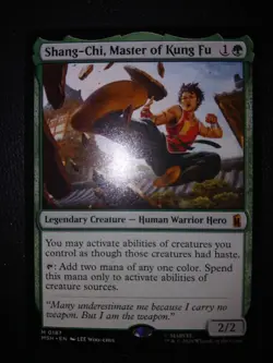 Magic: The Gathering Shang-Chi, Master of Kung Fu 187 Mythic Legendary Creature - Image 1