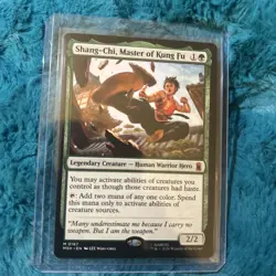 Magic: The Gathering Shang-Chi, Master of Kung Fu 187 Mythic Legendary Creature - Image 1