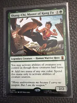 Magic: The Gathering Shang-Chi, Master of Kung Fu 187 Mythic Legendary Creature - Image 1