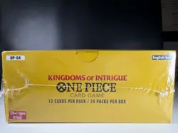 One Piece TCG OP-04 Kingdoms of Intrigue Sealed Booster Box | English, Damaged ! - Image 4
