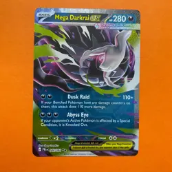 Mega Darkrai ex 048/084 Near Mint NM Double Rare Pitch Black Pokemon Holo Card - Image 2