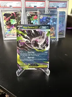 Mega Darkrai ex 048/084 Double Rare Pitch Black Pokemon Holo Near Mint - Image 1