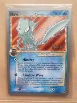 Pokemon Card - Mew Gold Star 101/101 World Championships 2008 Delta Species - Image 1