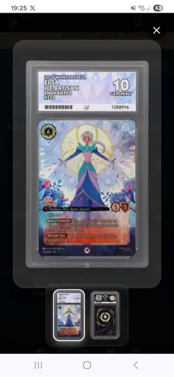 Disney Lorcana Winterspell Elsa Ice Artisan Enchanted 233/204 - Image 1