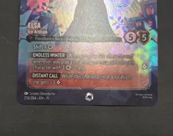 Disney Lorcana - Winterspell - Elsa - Ice Artisan - ENCHANTED - 233/204 - Image 3
