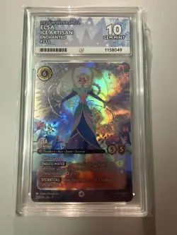 Disney Lorcana Winterspell Elsa Ice Artisan Enchanted 233/204 - Image 1