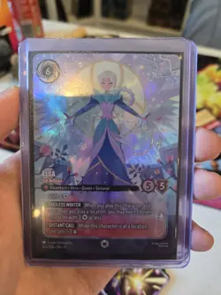 Elsa Ice Artisan Disney Lorcana TCG Winterspell Set 11 Enchanted Rare 233/204 - Image 1