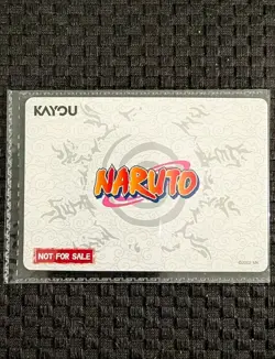 Naruto Kayou Earth Scroll 2 PR (NA English) Sealed Promo Card NREA-PR-003 - Image 3