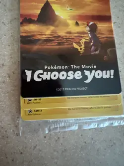 2017 Pokemon The Movie I Choose You Ash's Pikachu Promo Sealed Pack - 3 Cards - Image 3
