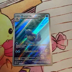 Wartortle 171/165 Illustration Rare 151 Pokemon Holo Near Mint - Image 1