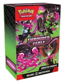 Pokemon TCG Shrouded Fable Booster Bundle 6 Packs Scarlet and Violet New Sealed - Image 1