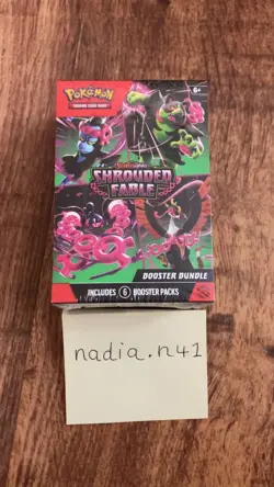 Pokemon TCG Shrouded Fable Booster Bundle 6 Packs Scarlet and Violet New Sealed - Image 1