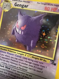 Gengar 5/62 | 1st Edition | Pokemon Fossil (FO) Holo Rare - Image 2