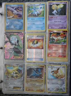 Pokemon Card Binder Collection 100+ Cards Lot Good Condition - Image 1