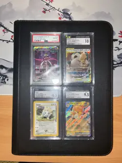 Pokemon EN Binder Collection, All Holo NM Cards, Includes PSA/CGC Graded Cards - Image 1