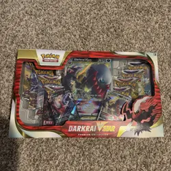 Darkrai VSTAR Premium Collection Box Pokemon TCG Sword & Shield New/Sealed - Image 1