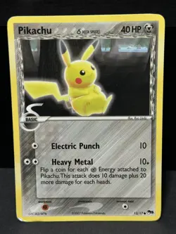 Pikachu Pop Series 5 Non Holo 13/17 Promo Common Pokemon Card 2007 - Image 1