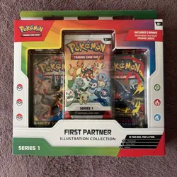 Pokemon TCG First Partner Illustration Collection Series 1 SEALED - Image 1