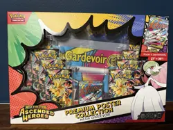 Pokemon TCG Ascended Heroes Mega Gardevoir Premium Poster Collection SEALED✅ - Image 1