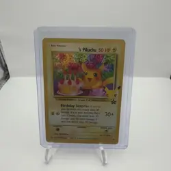 Pokemon Birthday Pikachu 24/53 Celebrations Classic Collection Holo NM - Image 1