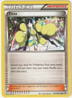 Elesa | RC20/RC25 | HP | Legendary Treasure: Radiant Collection |Pokemon Card - Image 1