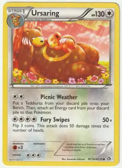 Ursaring | RC16/RC25 | HP | Legendary Treasure: Radiant Collection |Pokemon Card - Image 1