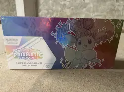 Pokemon Prismatic Evolutions Super Premium Collection Sealed Box - Image 1