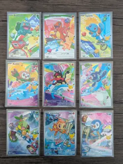 First Partner Illustration Collection Series 1 Promos Set 9 Cards Pokemon TCG - Image 1