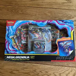 Pokemon TCG: Mega Greninja ex Premium Collection New & Sealed - Image 1