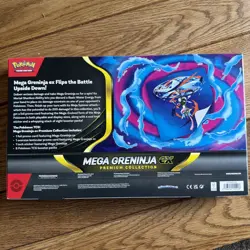 Pokemon TCG: Mega Greninja ex Premium Collection New & Sealed - Image 2