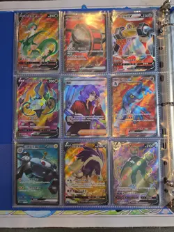 180 Pokemon Card Lot V VMAX EX Full Art Holo Rare AR SR Binder Collection - Image 4